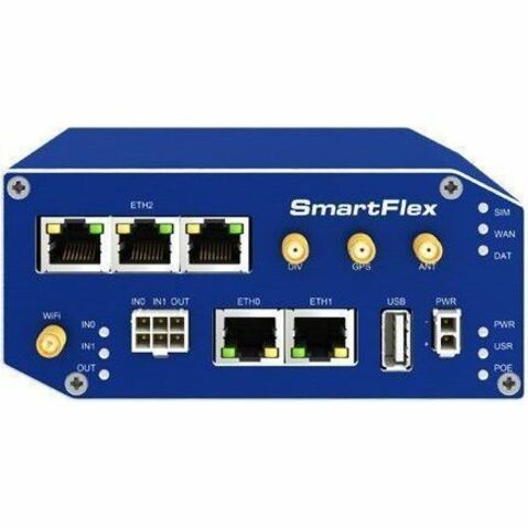 Advantech SmartFlex SR309 Wi-Fi 4 IEEE 802.11a/b/g/n 2 SIM Cellular, Ethernet Modem/Wireless Router - Thumbnail 2