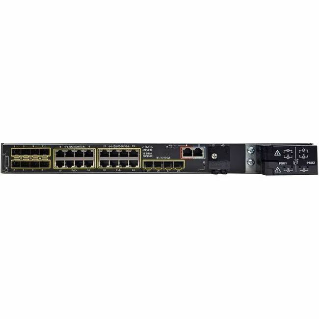 IE9300 W/ 16X GE POE+ 8X GE SFP W/ 4X 10G SFP UPLINKS
