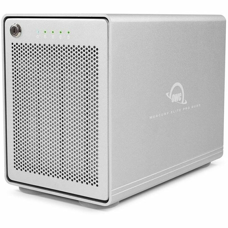 OWC MERCURY ELITE PRO QUAD 96TB USB-C 10GB/S RAID STORAGE SOLUTION WITH SOFTRAID - Thumbnail 3