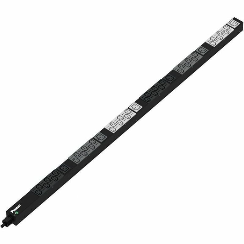 BASIC PDU 16AMP (36)C13(6)C19 42RU X 1200MM BLACK - Thumbnail 4