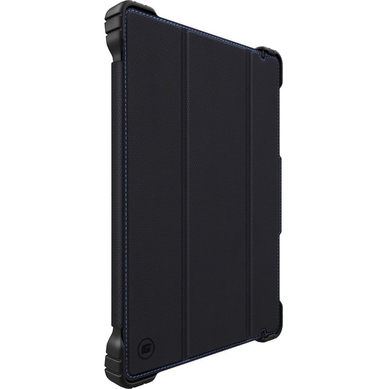 Gumdrop Hideaway Folio Rugged Carrying Case (Folio) for 10.2" iPad (8th Generation), iPad (7th Generation) Tablet - Black - Thumbnail 1