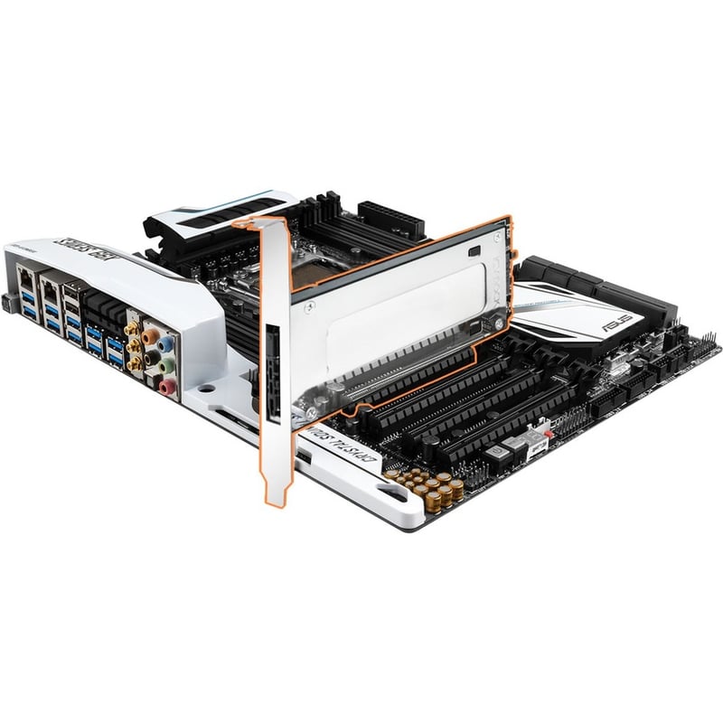 Icy Dock ToughArmor MB840M2P-B Drive Bay Adapter M.2, PCI Express NVMe - PCI Express 3.0 x4 Host Interface - Black, Silver