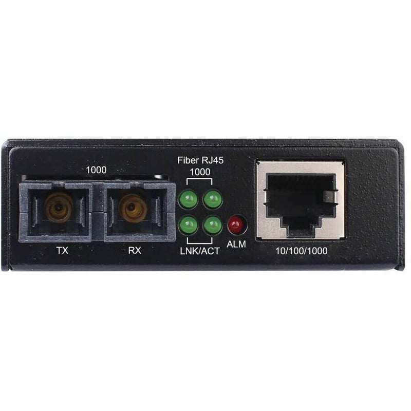 Tripp Lite by Eaton Hardened Gigabit Fiber to Ethernet Media Converter 10/100/1000 Mbps RJ45/SC Multimode -10 to 60C 500 m (1640 ft.) - Thumbnail 3