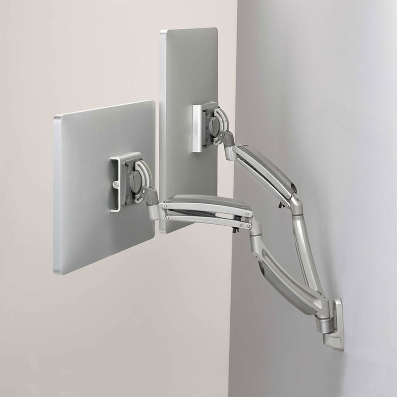 Chief KONTOUR K1W220S Wall Mount for Flat Panel Display - Silver - Thumbnail 2
