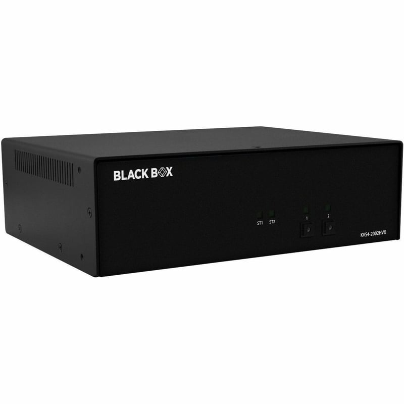 Black Box Secure NIAP 4.0 Certified KVM Switch - FlexPort HDMI/DisplayPortAudio, USB, CAC Support - Thumbnail 1