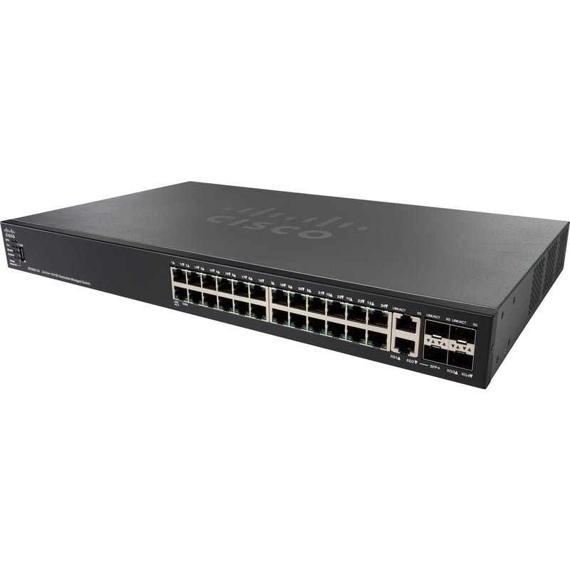 Cisco SF550X-24MP Layer 3 Switch - Thumbnail 1