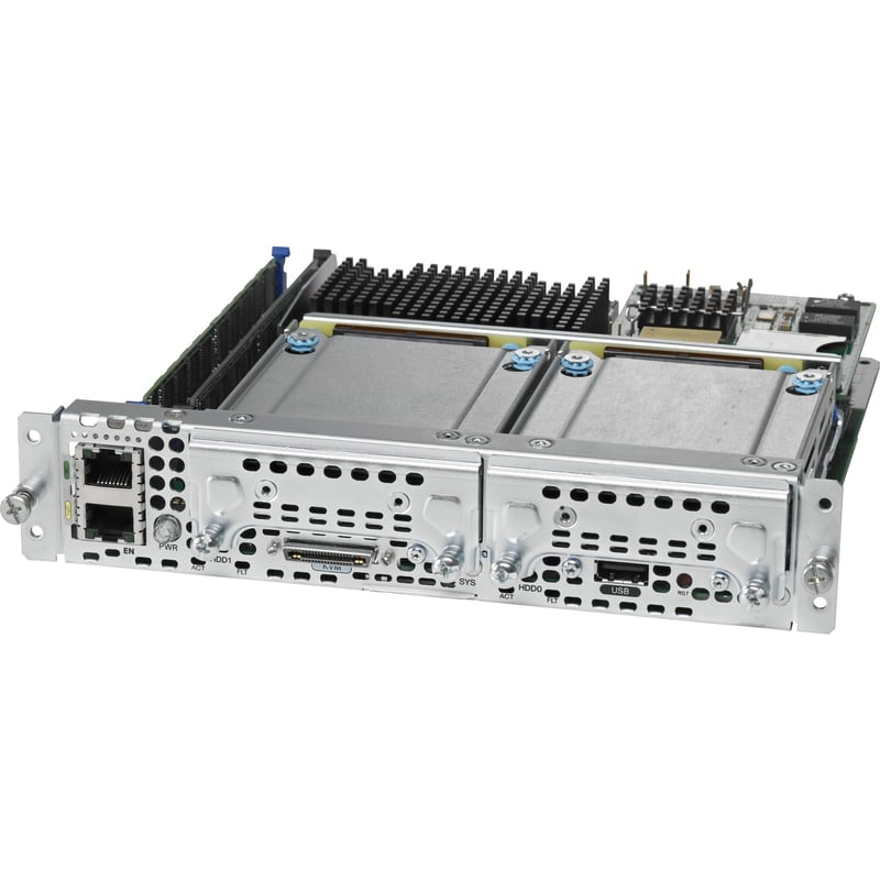 Cisco E140S Blade Server - 1 x Intel Xeon E3-1105C 1 GHz - 8 GB RAM - Serial Attached SCSI (SAS) Controller - Refurbished - Thumbnail 1