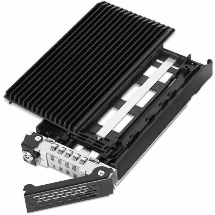 Icy Dock ToughArmor MB873MP-B V2 Drive Enclosure for 5.25" M.2, PCI Express NVMe 4.0 - SFF-8612 OCuLink Host Interface Internal - Black - Thumbnail 2