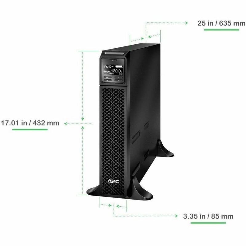 APC by Schneider Electric Smart-UPS SRT 3000VA 120V