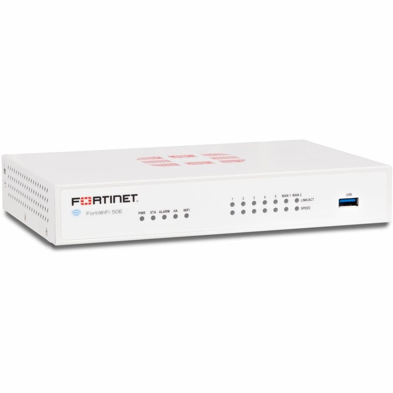 Fortinet FortiWifi FWF-50E Network Security/Firewall Appliance - Thumbnail 3
