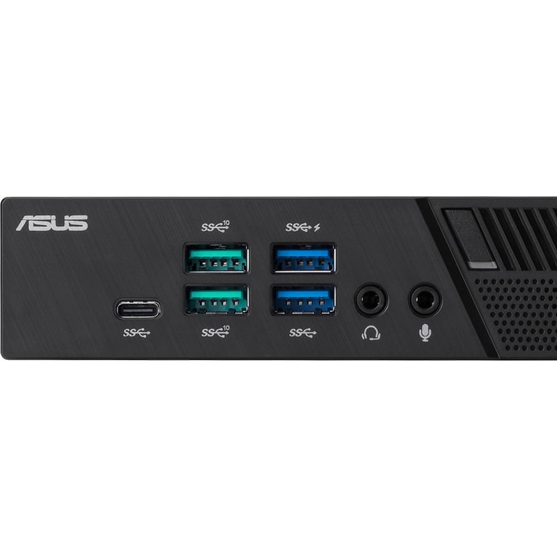 Asus miniPC PB60 PB60-B5095ZD Desktop Computer - Intel Core i5 8th Gen i5-8400T - 8 GB - 256 GB SSD - Mini PC - Black - Thumbnail 2