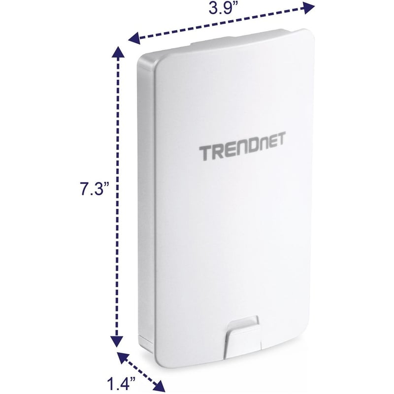 TRENDnet 14 DBI WiFi AC867 Outdoor Directional Poe Access Point; 14 DBI Directional Antennas; for Point-to-Point WiFi Bridging Applications; 5GHz; AC867; TEW-840APBO - Thumbnail 2