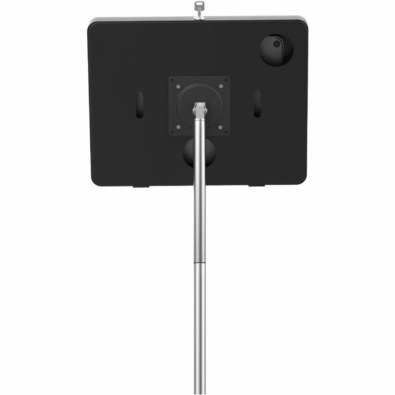 CTA Digital Compact Mobile Floor Stand with Universal Security Enclosure (Black) - Thumbnail 2