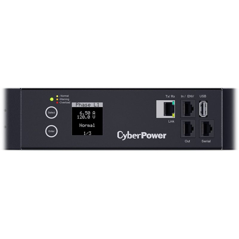CyberPower PDU33105 3 Phase 120 - 208 VAC 30A Monitored PDU - Thumbnail 2