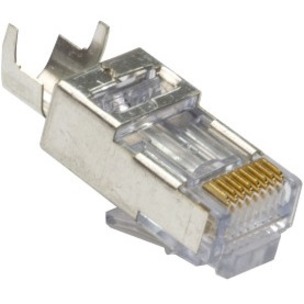 Platinum Tools Shielded EZ-RJ45 for CAT5e & CAT6 with External Ground - Thumbnail 4