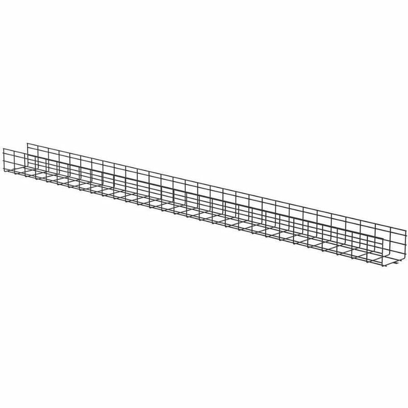Panduit Wire Basket 6" H x 8" W, Black Powdered Coated - Thumbnail 3