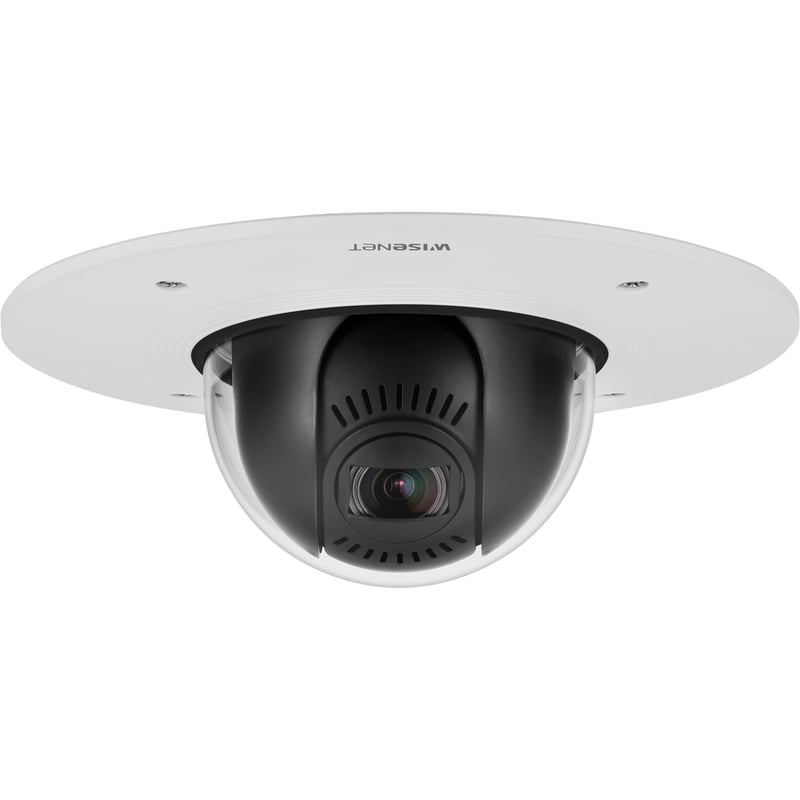Wisenet XND-6081FZ 2 Megapixel Indoor HD Network Camera - Color, Monochrome - Dome - White - Thumbnail 2