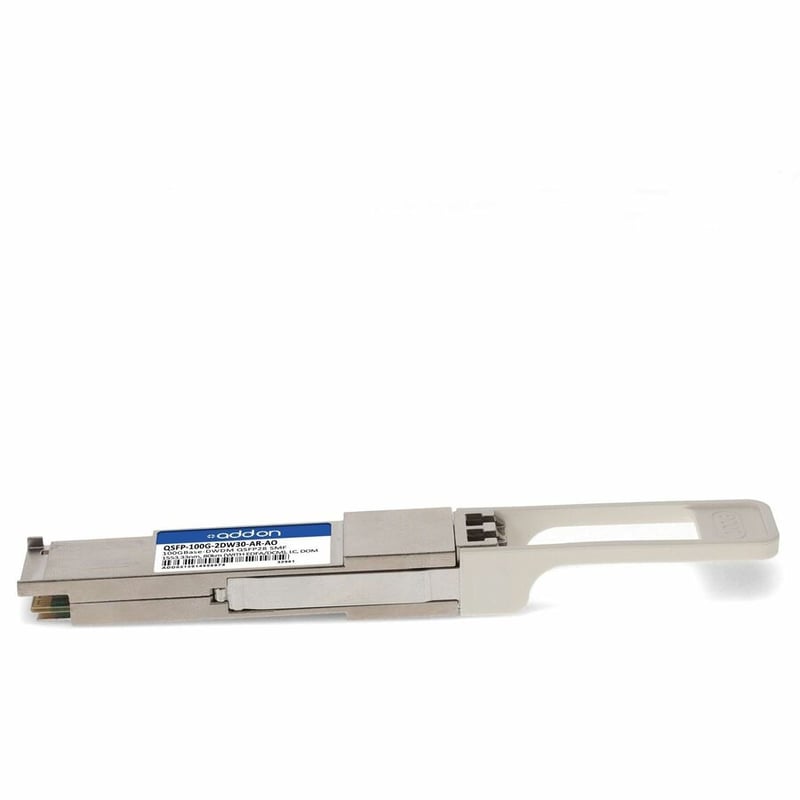 AddOn Arista Networks® QSFP-100G-2DW30-AR Compatible TAA 100GBase-DWDM PAM4 QSFP28 Transceiver C-Band (SMF, 1553.33nm, 80km w/EDFA/DCM, LC, DOM) - Thumbnail 2