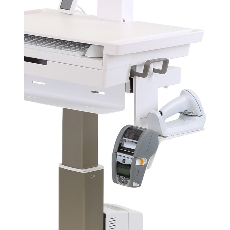 Ergotron Mounting Shelf for Scanner - White - Thumbnail 2