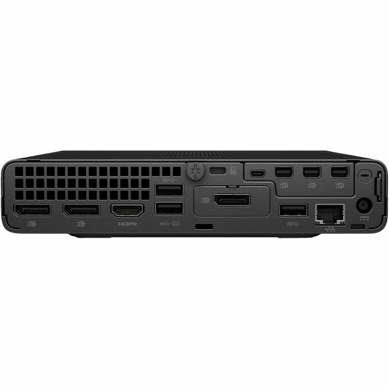 HP Elite Mini 600 G9 Desktop Computer - Intel Core i5 12th Gen i5-12500T Hexa-core (6 Core) 2 GHz - 16 GB RAM DDR5 SDRAM - 512 GB M.2 PCI Express NVMe SSD - Desktop Mini - Thumbnail 3