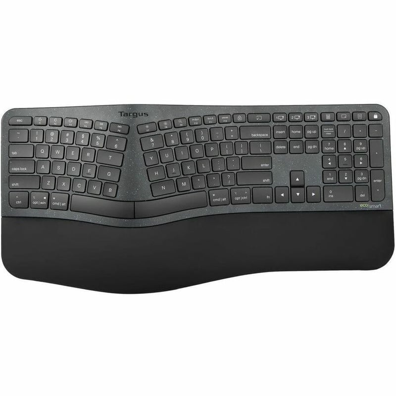 Targus Sustainable Ergonomic EcoSmart Keyboard - Thumbnail 1