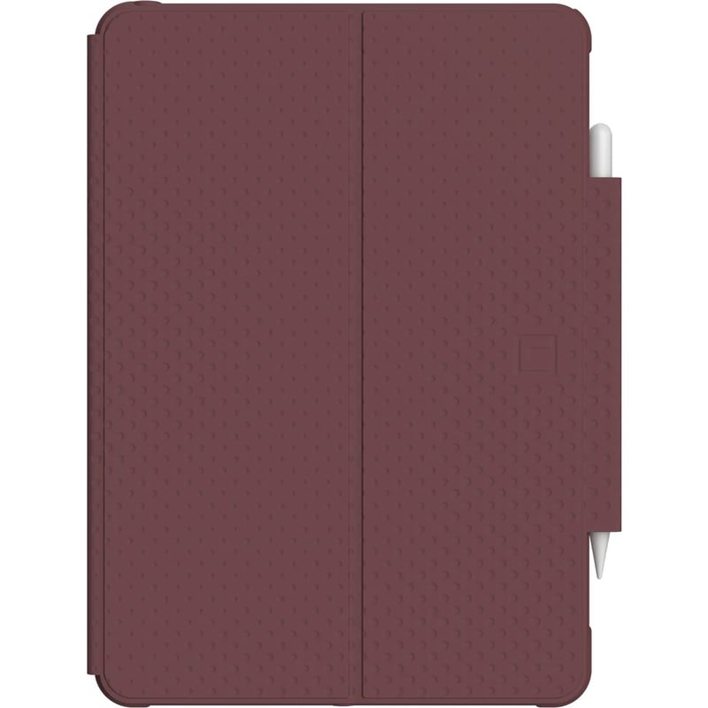 Urban Armor Gear DOT Carrying Case (Folio) for 10.2" Apple iPad (7th Generation), iPad (9th Generation) Tablet - Aubergine - Thumbnail 1