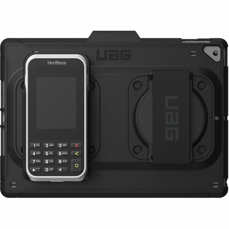 Urban Armor Gear Rugged Carrying Case for 10.2" Apple iPad (9th Generation), iPad (8th Generation), iPad (7th Generation) Tablet, Payment Terminal - Black - Thumbnail 5