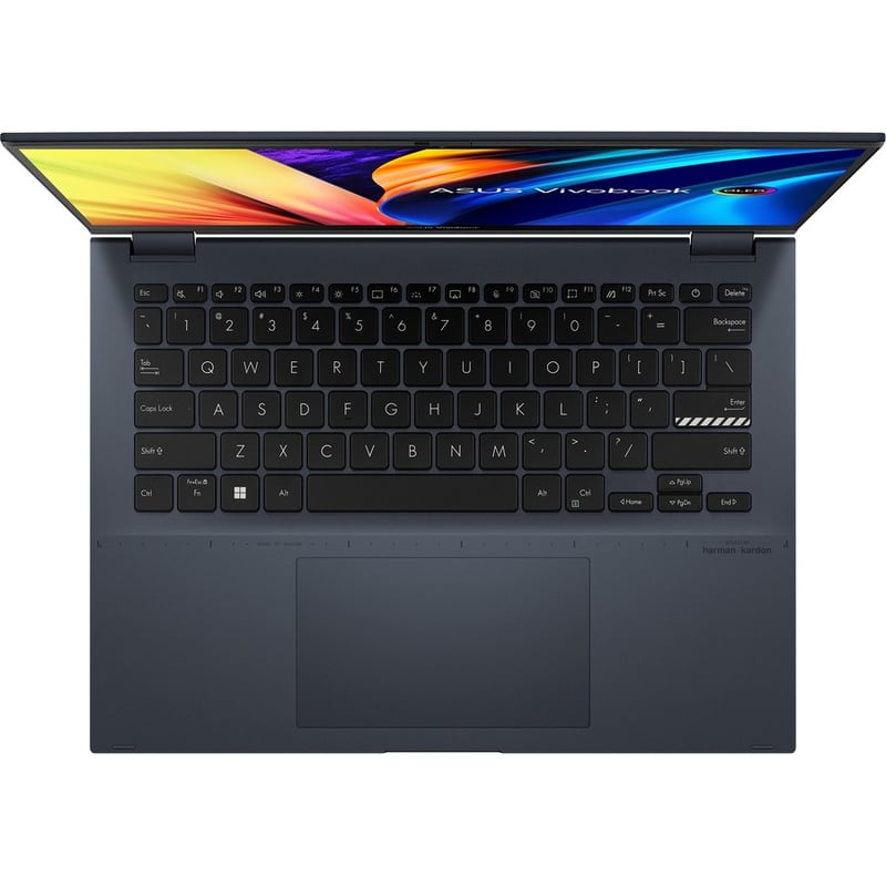 Asus Vivobook S 14 Flip TN3402 TN3402QA-DB56T 14" Touchscreen Convertible Notebook - WUXGA - AMD Ryzen 5 5600H - 16 GB - 512 GB SSD - Quiet Blue - Thumbnail 3