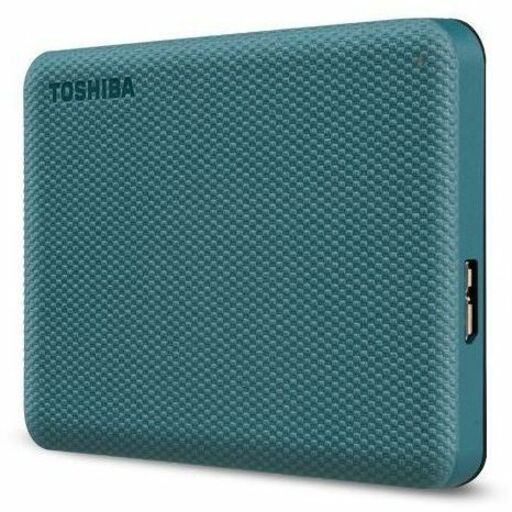 Toshiba Canvio Advance HDTCA20XG3AA 2 TB Portable Hard Drive - External - Green - Thumbnail 3