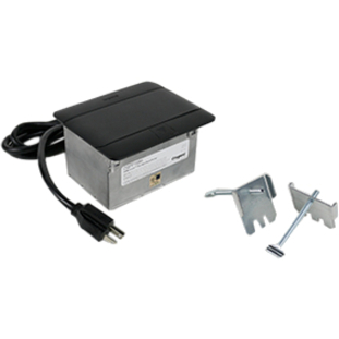 Wiremold Cord Ended deQuorum Single-Flip Up Unit - Thumbnail 2