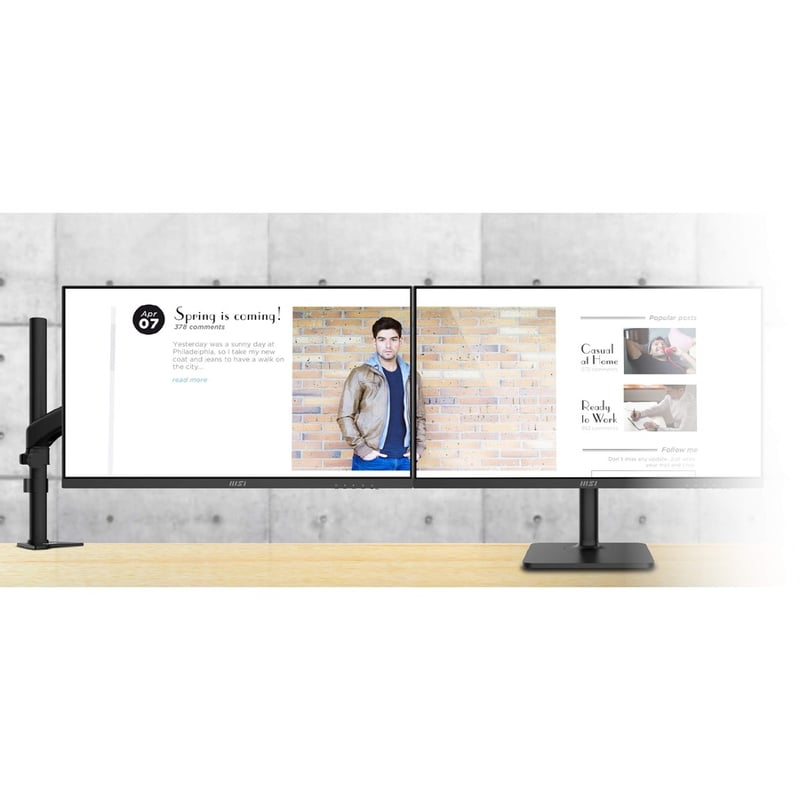 MSI Modern MD241P 24" Class Full HD LCD Monitor - 16:9 - Thumbnail 3