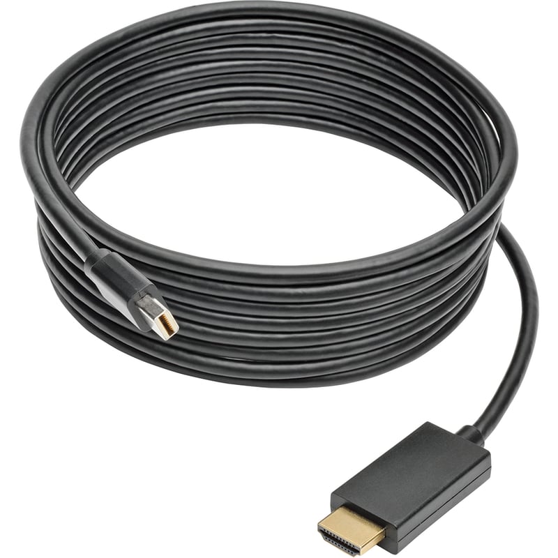 Eaton Tripp Lite Series Mini DisplayPort to HDMI Active Adapter Cable (M/M), 1080p, 12 ft. (3.7 m) - Thumbnail 2