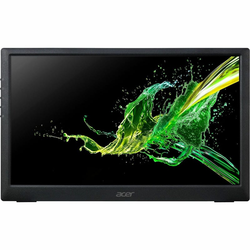 Acer PM161Q A Full HD LCD Monitor - 16:9 - Black - Thumbnail 1