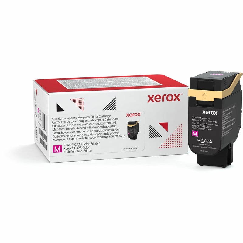 XEROX MAGENTA STD CAP TONER XEROX C325 CLR PRINTER USE RETURN