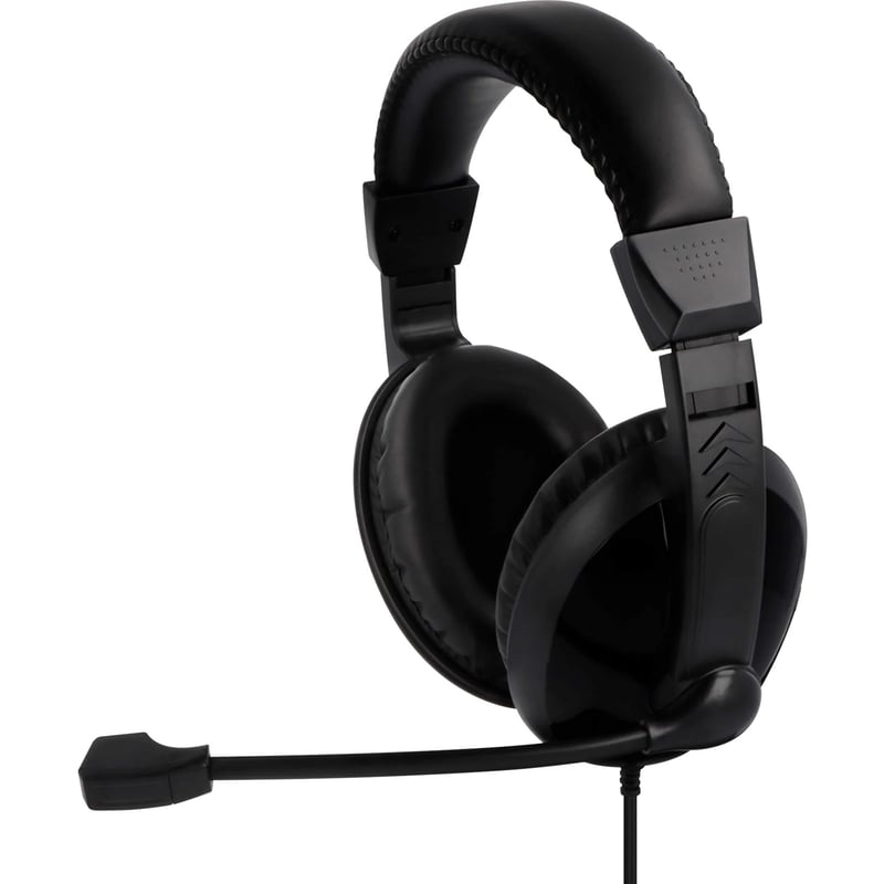 VisionTek VTK-SH20 Stereo Headset with Adjustable Boom Mic - Thumbnail 1