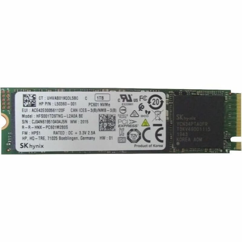 HPI SOURCING - NEW 1 TB Solid State Drive - M.2 2280 Internal - PCI Express NVMe (PCI Express NVMe 3.0 x4)