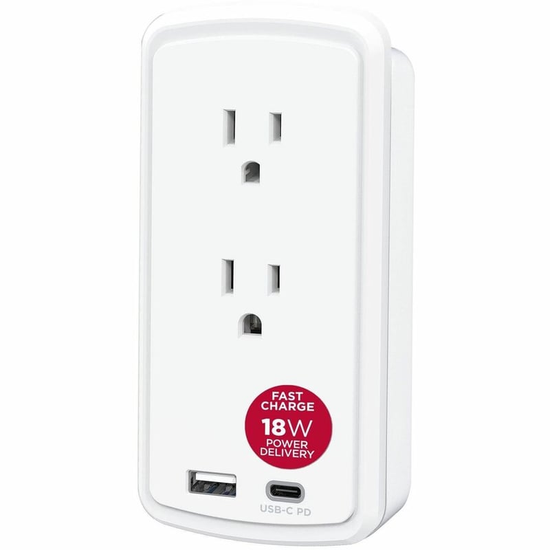 CyberPower Professional P2WUCHD 2-Outlet Surge Suppressor/Protector - Thumbnail 4