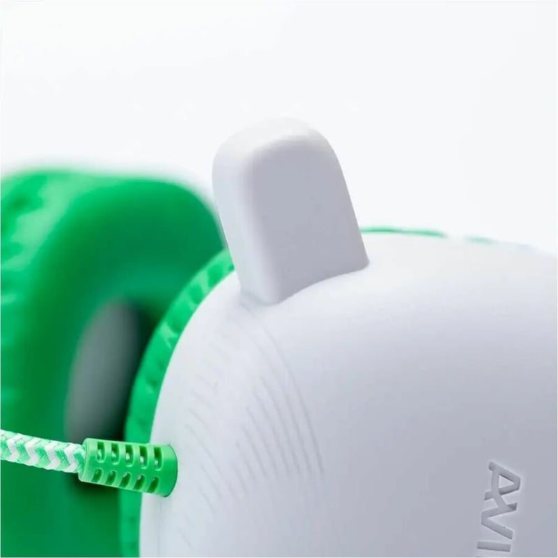 AVID WONDEREARS USB-C HEADPHONE GREEN KIDS HEADPHONE KIDCOM MIC - Thumbnail 2