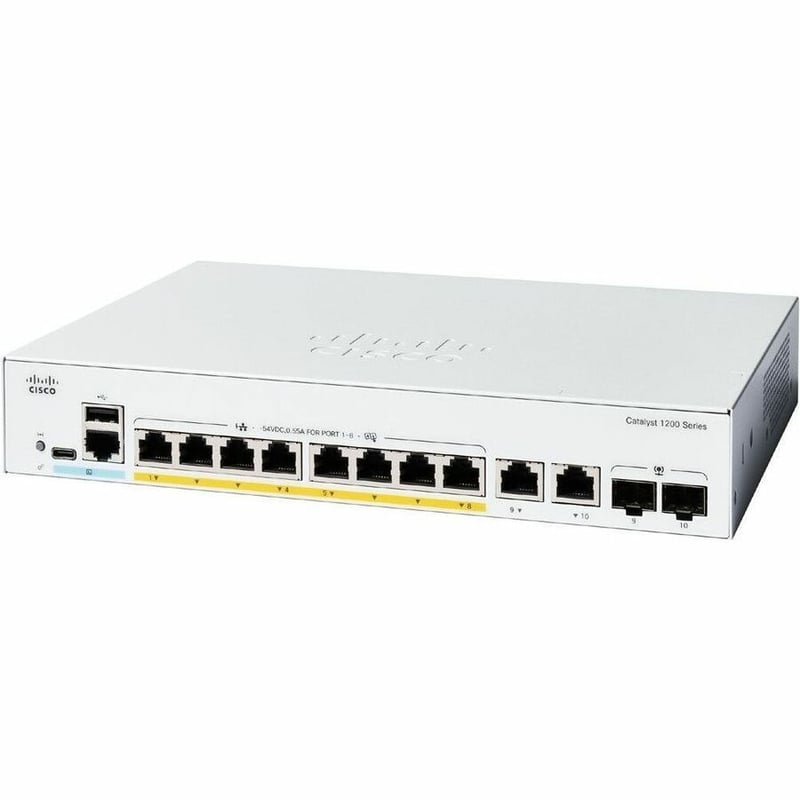 Cisco Catalyst C1200-8P-E-2G Ethernet Switch - Thumbnail 2