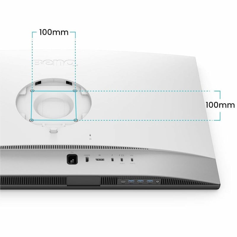 BENQ 31.5IN 4K IPS 144HZ MONITOR WHITE-SILVER3840X2160 - Thumbnail 3