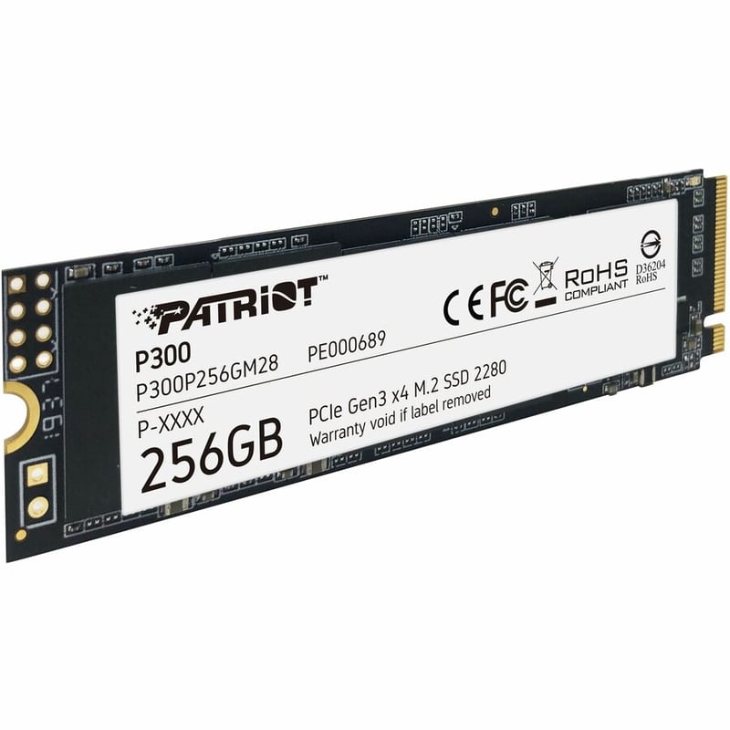 PATRIOT P300 256GB M.2 2280 PCIE GEN3 X4 SSD - Thumbnail 4