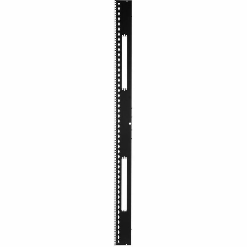 Panduit Equipment Rail Kit, 800mm x 51RU, Black - Thumbnail 1