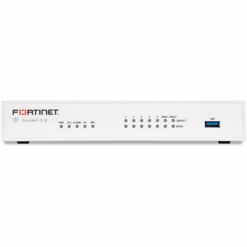 Fortinet FortiWifi FWF-51E Network Security/Firewall Appliance - Thumbnail 3