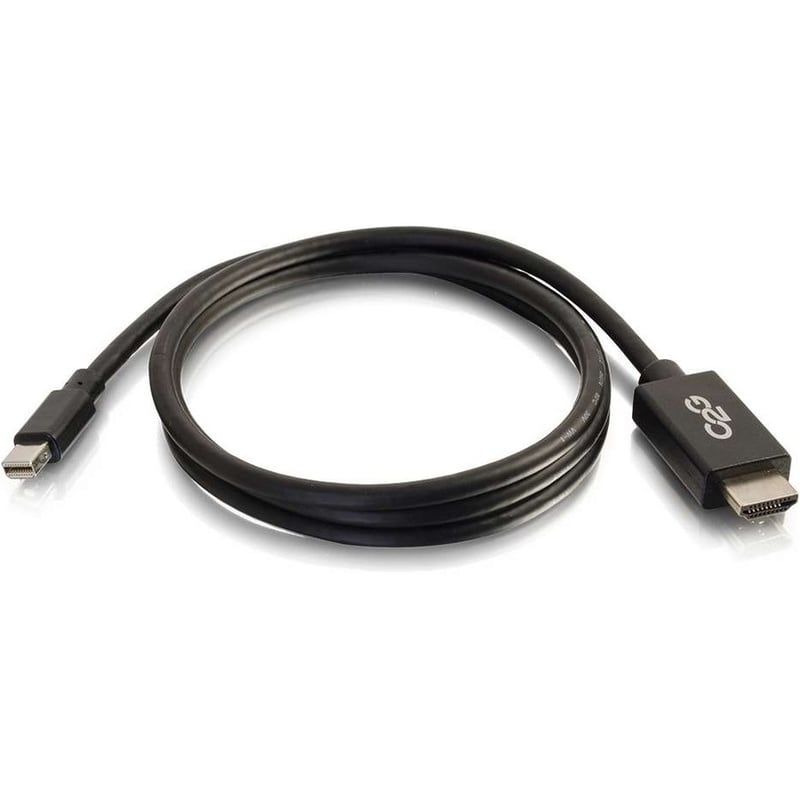 C2G 6ft Mini DisplayPort to HDMI Cable - Mini DP to HDMI Adapter Cable - M/M - Thumbnail 1