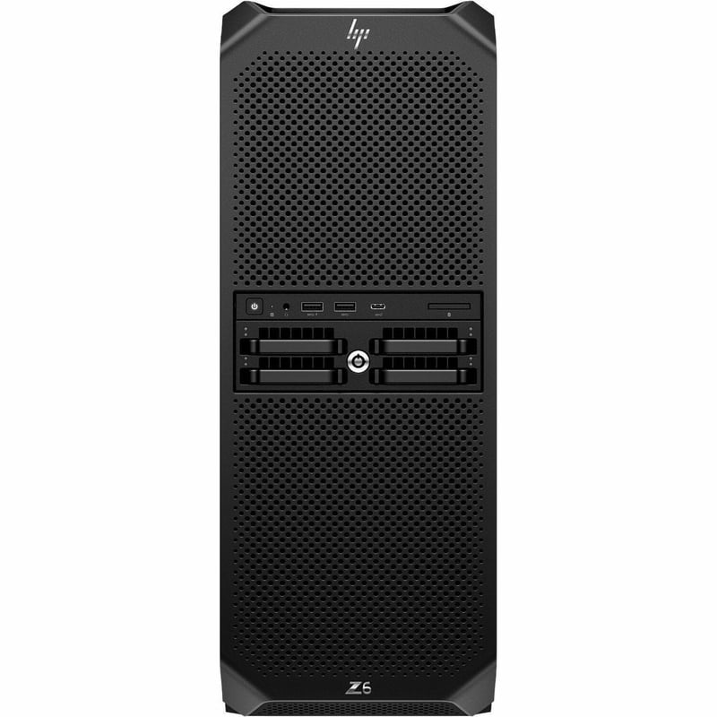 HP Z6 G5 A Workstation - 1 x AMD Ryzen Threadripper PRO 7965WX - 256 GB - Tower - Black - Thumbnail 1
