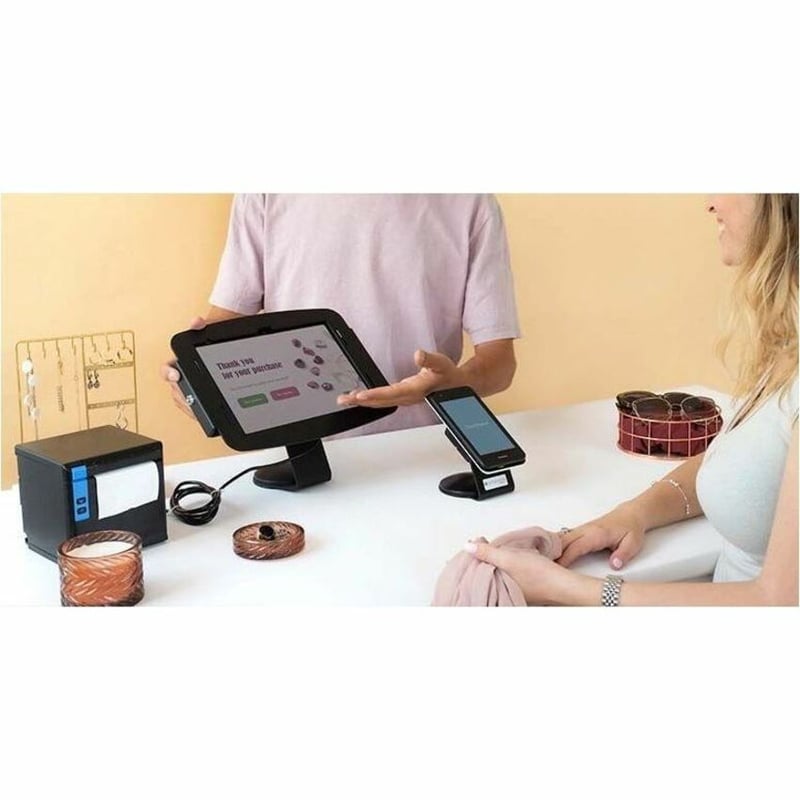 IPAD 10TH-11TH (A16) GEN SPACE ENCLOSURE CORE COUNTER STAND OR WALL MOUNT WHITE - Thumbnail 2