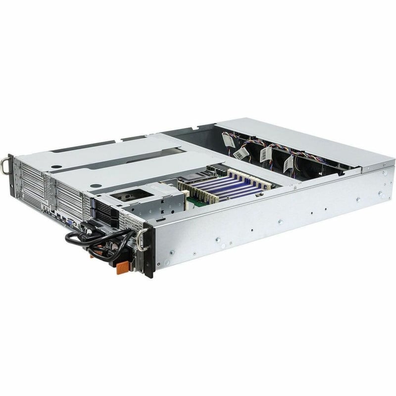 ASROCK RACK 2U2E-F/ROME2 2U RACKMOUNT SERVER BAREBONE DUAL SOCKET SP3 (LGA4094) - Thumbnail 1