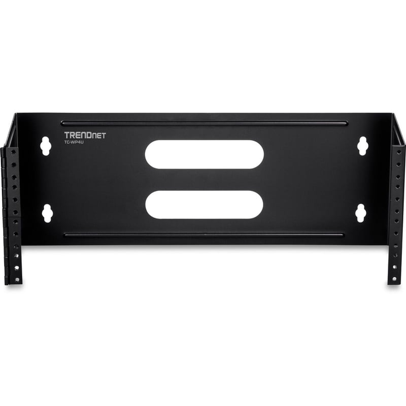 TRENDnet 4U 19-inch Hinged Wall Mount Bracket for Patch Panels and PDU Power Strips, TC-WP4U, Supports EIA-310, Steel Construction, Use with TRENDnet TC-P24C6 & TC-P16C6 Patch Panels (sold separately) - Thumbnail 3