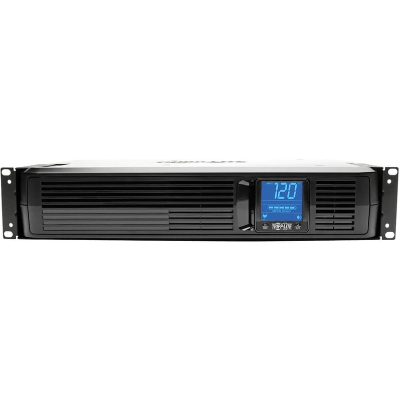 Tripp Lite by Eaton UPS SmartPro LCD 120V 1500VA 900W Line-Interactive UPS AVR Extended Runtime 2U Rack/Tower LCD USB DB9 8 Outlets - Thumbnail 4