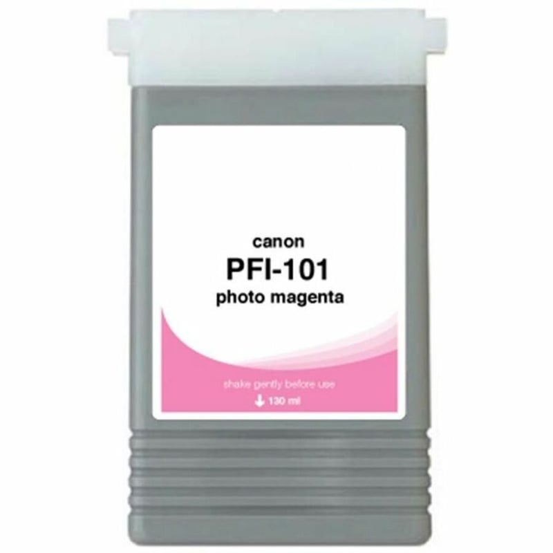 WF Non-OEM New Photo Magenta Wide Format Ink Cartridge for Canon PFI-101 (0888B001AA) - Thumbnail 1